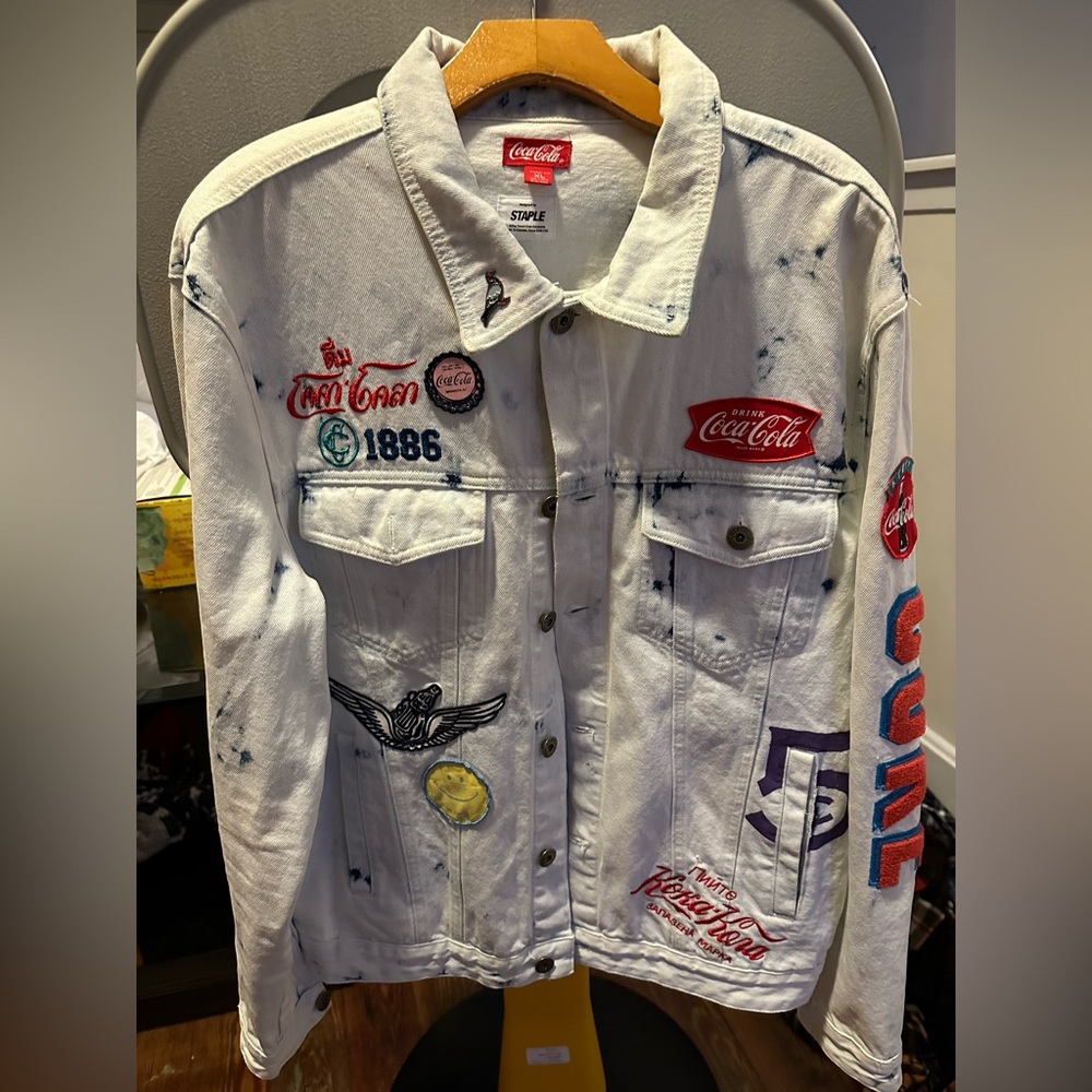 Coca-Cola extra large jean jacket